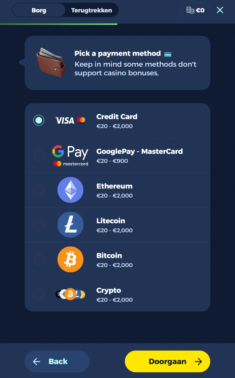 Bankieren bij VivaSpin